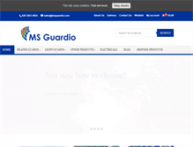 Tablet Screenshot of msguardio.com